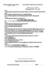 Đề thi khảo sát học sinh giỏi Tin học lớp 8 (Có đáp án) - Năm học 2013-2014 - Phòng GD & ĐT Vĩnh Tường